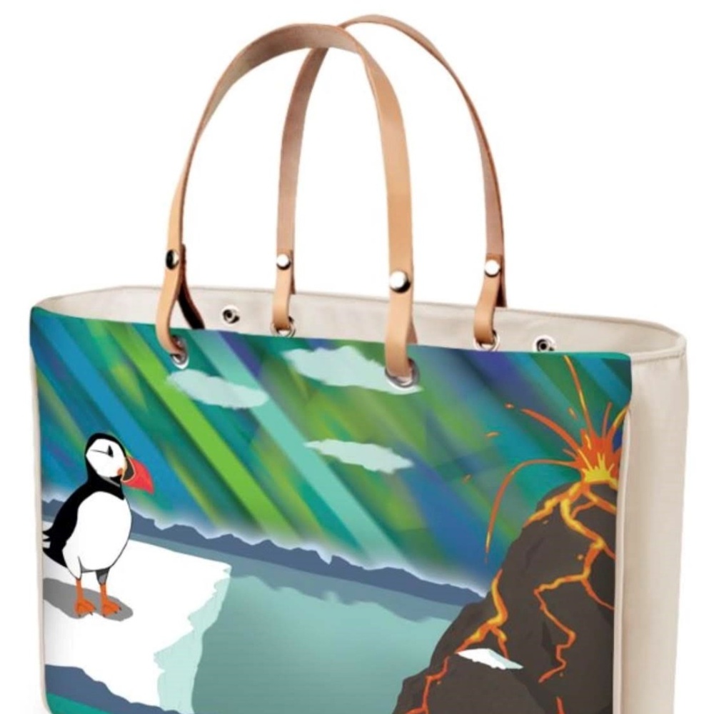 Puffin Carry All Tall Tote - Picture 2 of 2